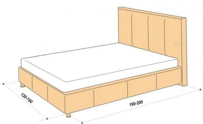 tamaño de una media cama doble