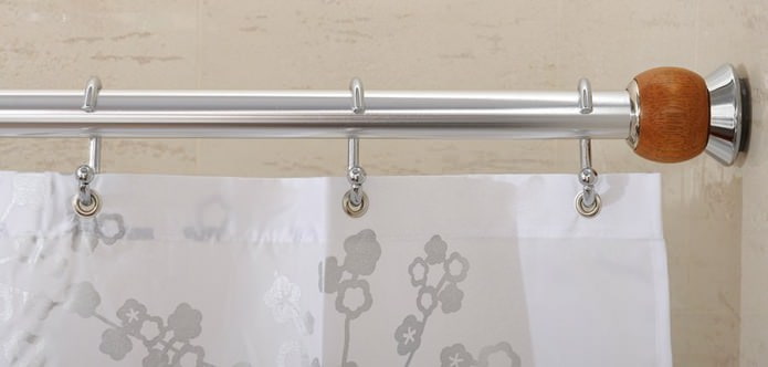 anillos para colocar cortinas para el baño