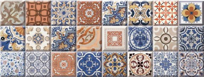 azulejos de mosaico