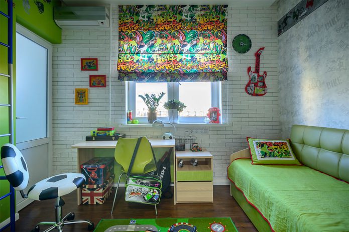 habitación para un adolescente