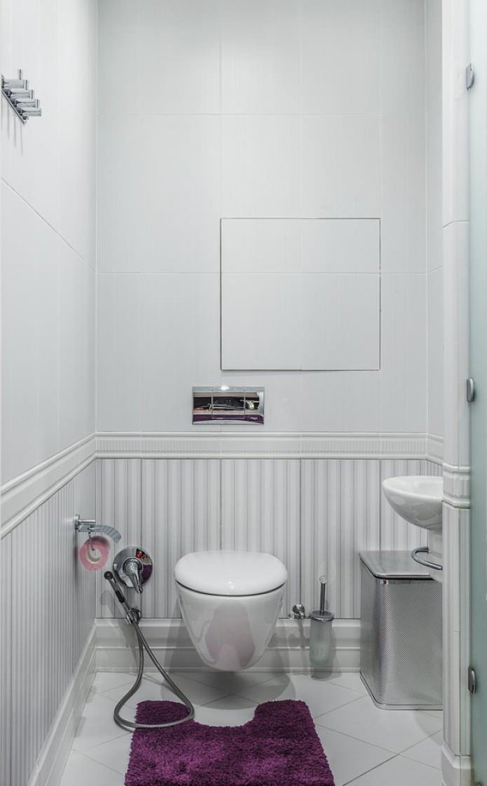 baño en blanco