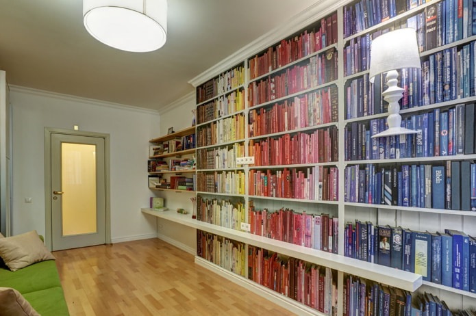 papel tapiz con libros