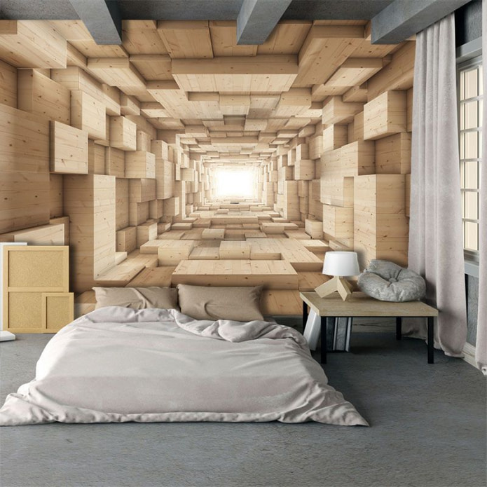 dormitorio en estilo moderno