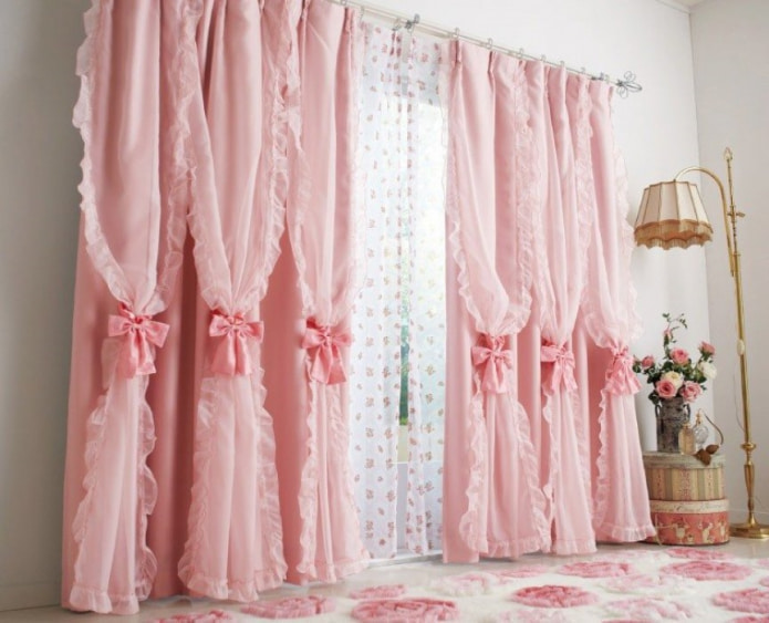 cortinas dobles