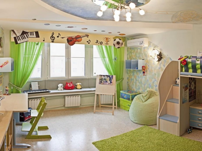 habitación infantil para un niño