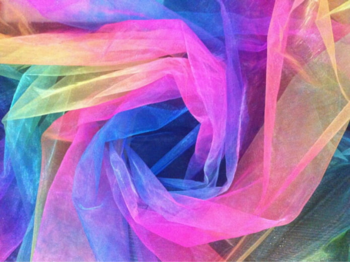 organza arcoiris