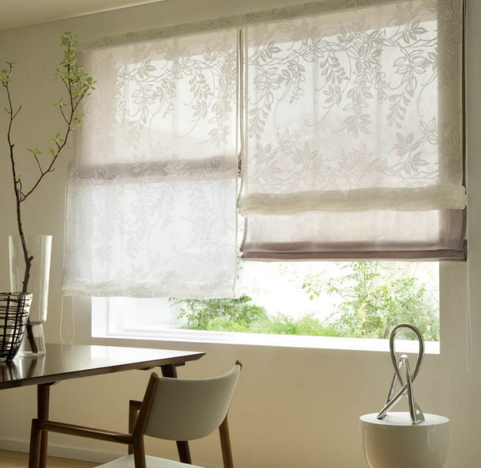 doble roman blinds