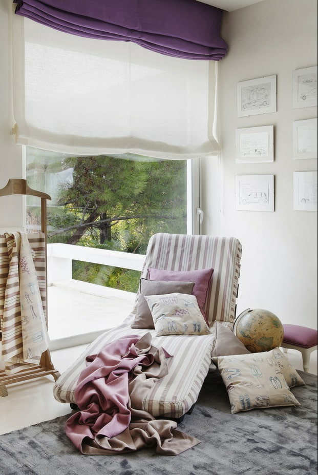 doble roman blinds sa sala