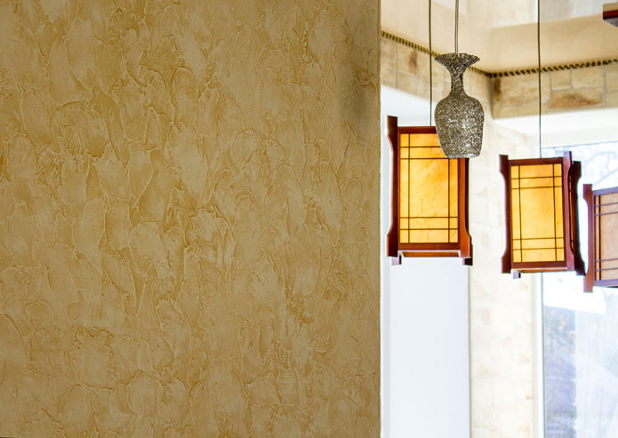 Venetian pandekorasyon plaster na Marseille wax