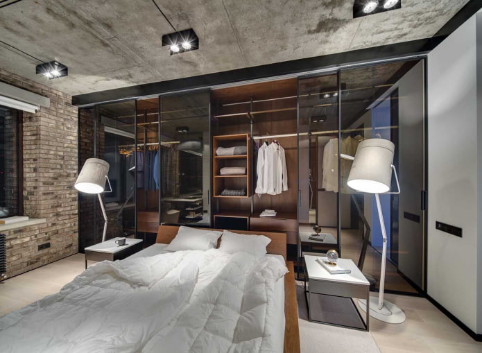 vestidor estilo loft