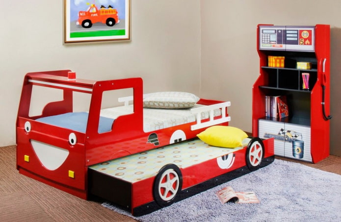 bunk bed car sa nursery