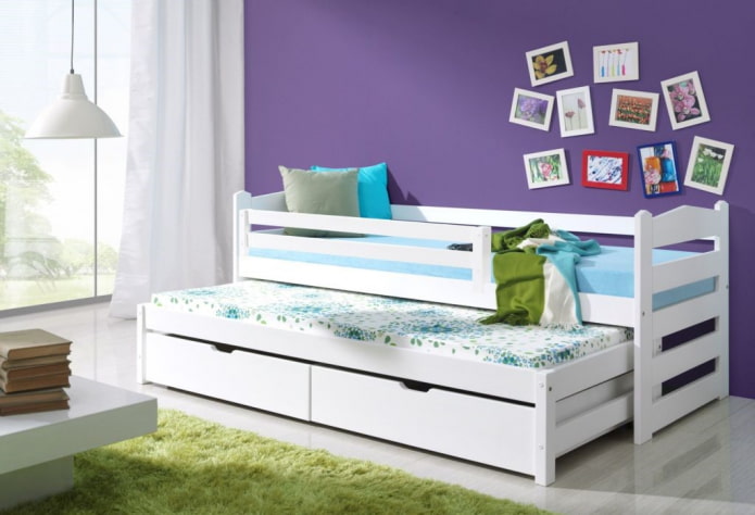 bunk low bed-matryoshka sa nursery