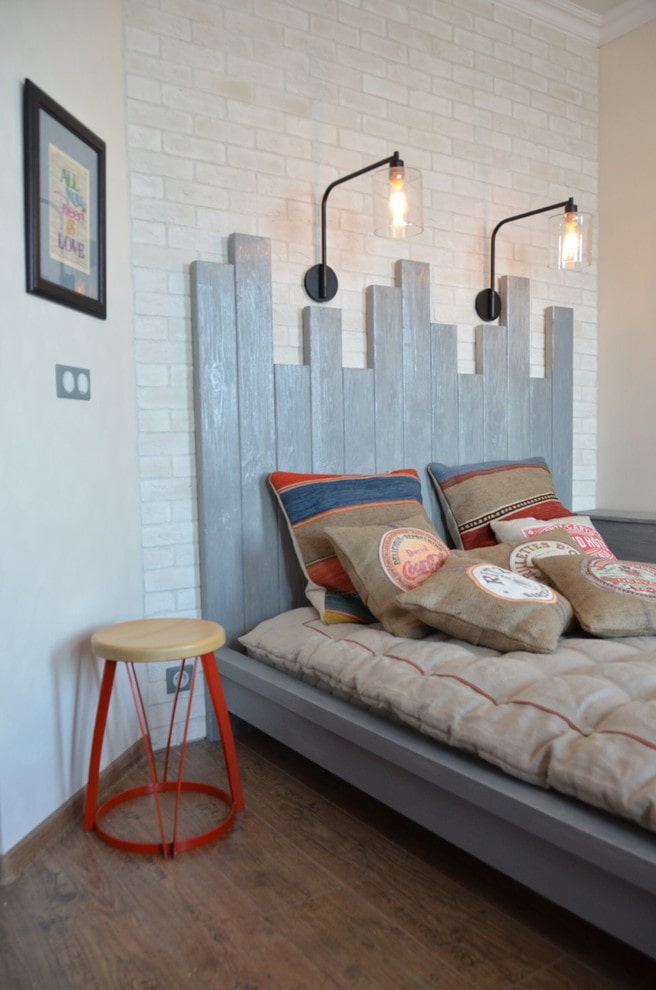 dormitorio estilo loft