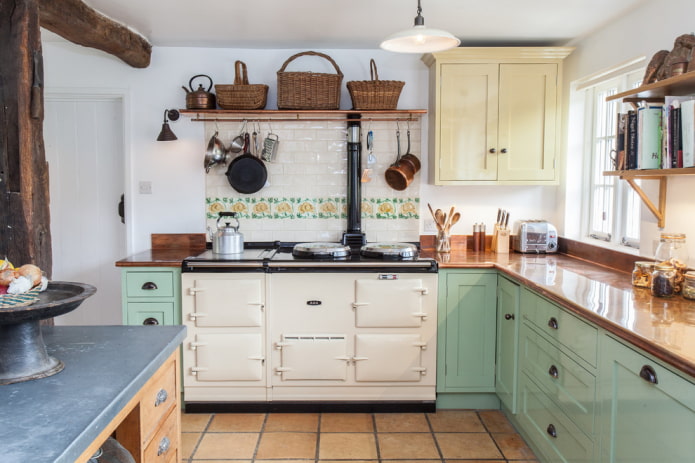 Provence style kitchen