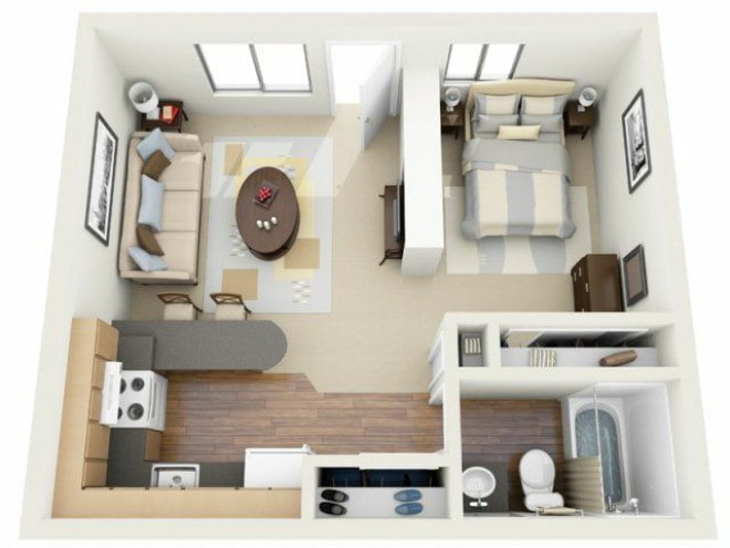 Apartamento de estudio