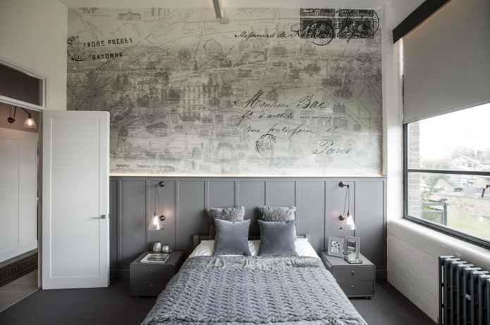 grey loft-style interior