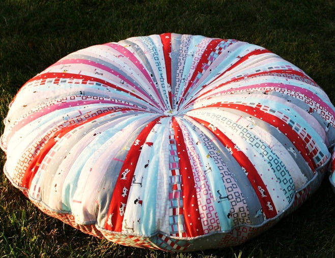 DIY pouf