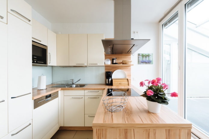 countertop ng beige kitchen