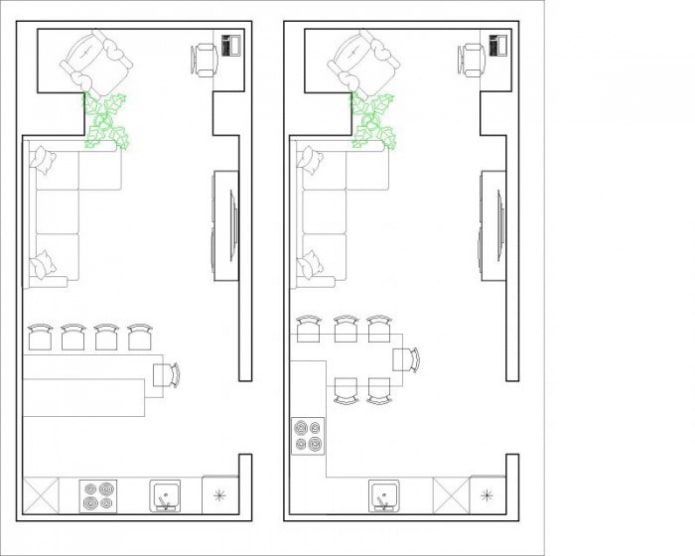 distribución cocina-salón 30 plazas