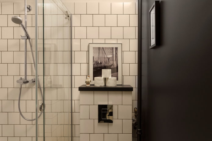 baño estilo loft