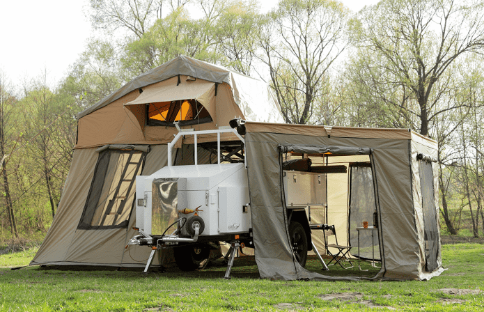 camper trailer tent