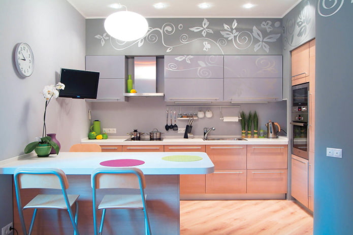 cocina de 9 plazas con TV