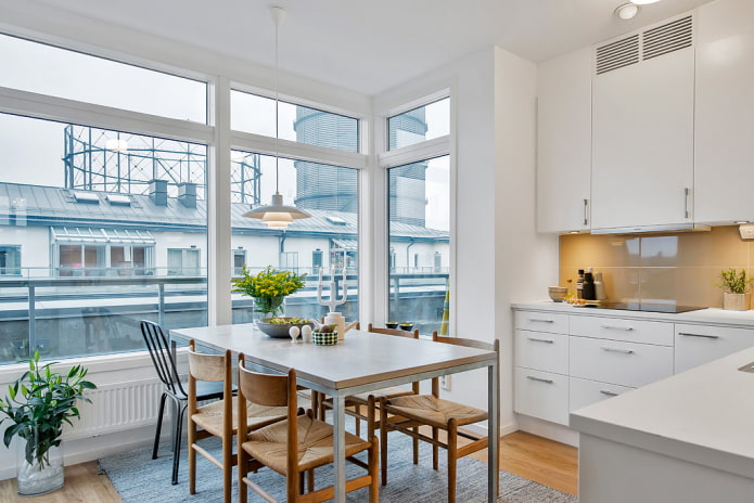 interior de cocina con un área de 10 metros cuadrados.