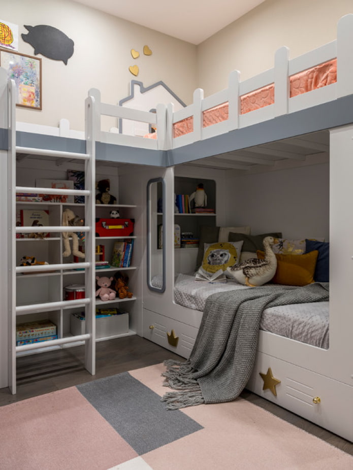 bunk bed sa nursery