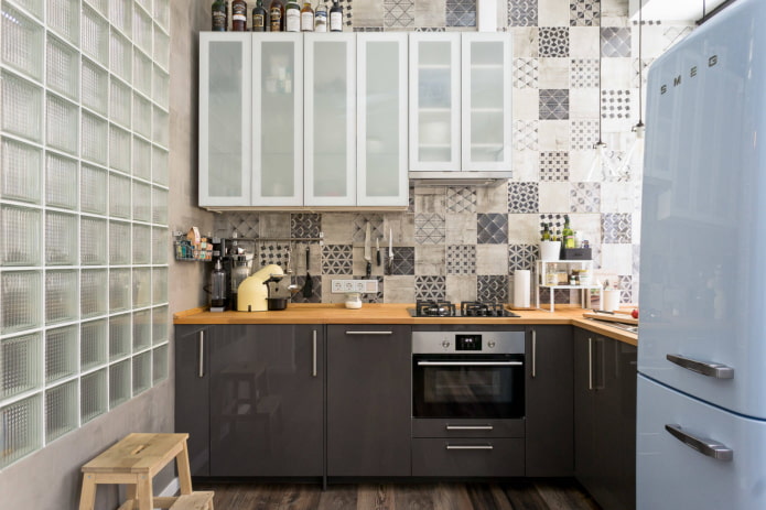 azulejos de vidrio para cocina