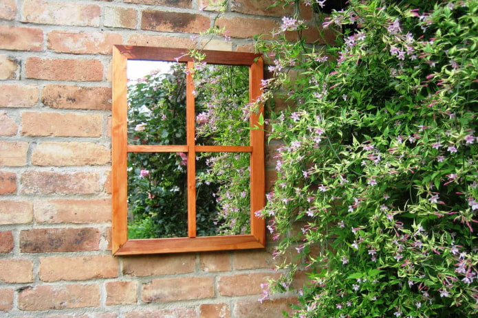 Ventana falsa del espejo