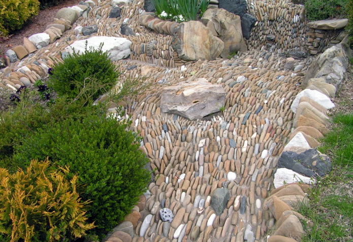 Pebble stream