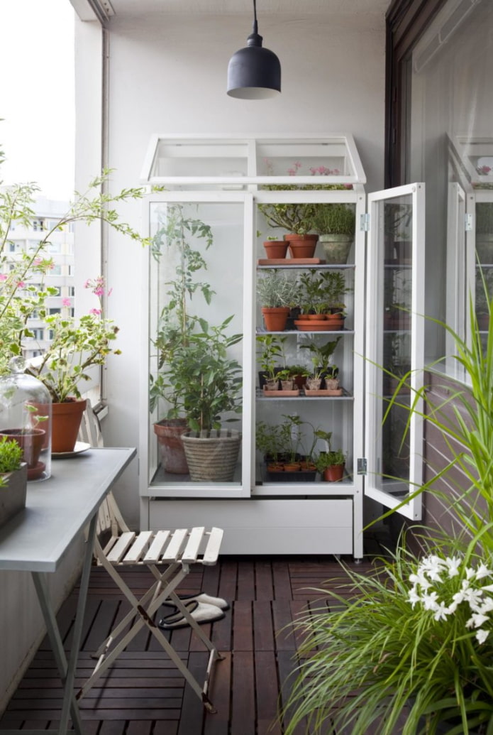 Greenhouse sa loggia