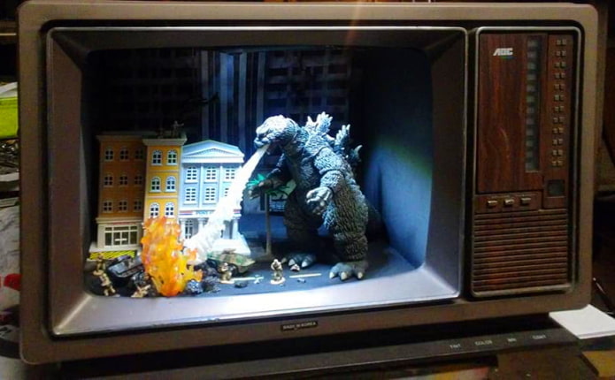 Escena de la película Godzilla