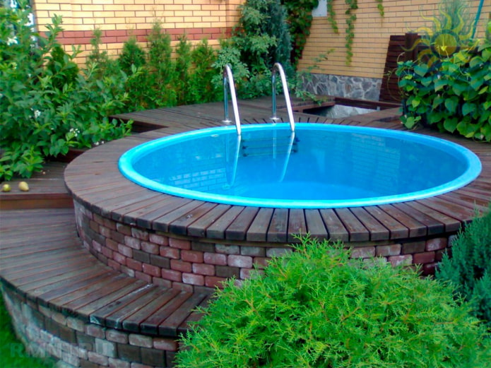 piscina para casas de verano