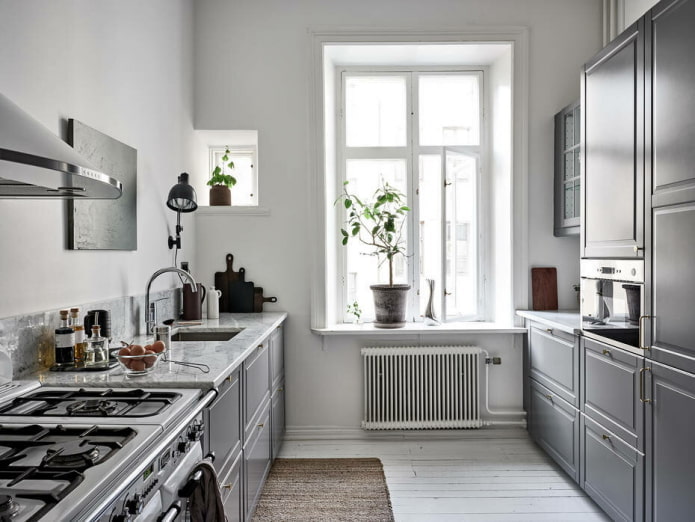 scandi style kusina