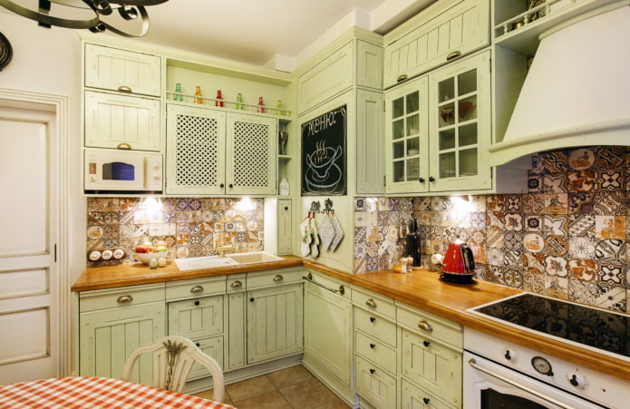 Provence style kitchen