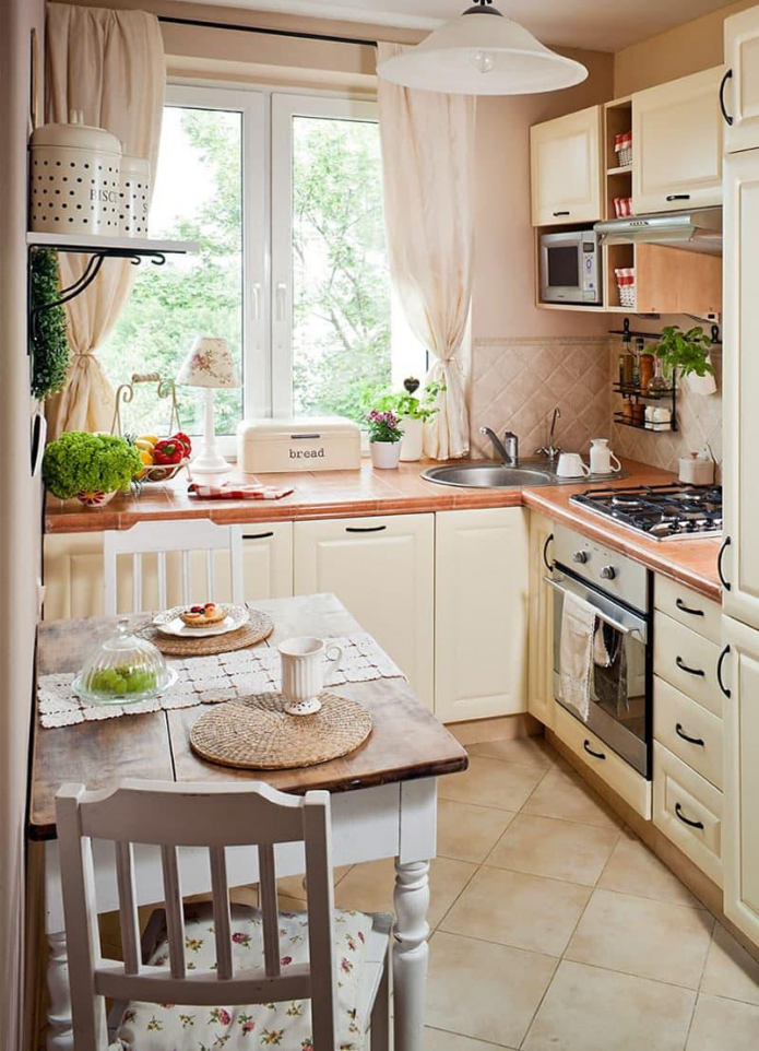 maliit na scandi kitchen