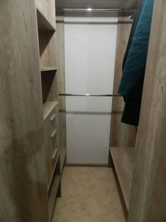 two-row wardrobe