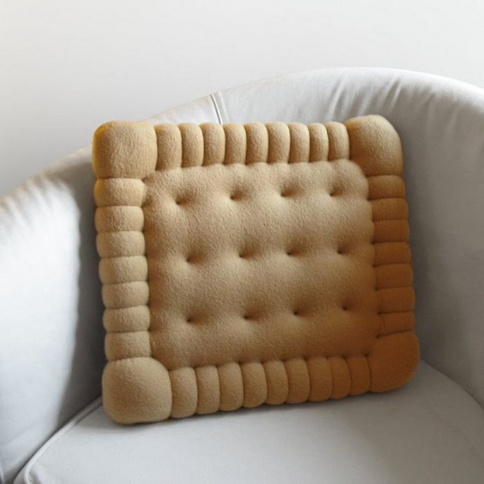 almohada de galleta de lujo