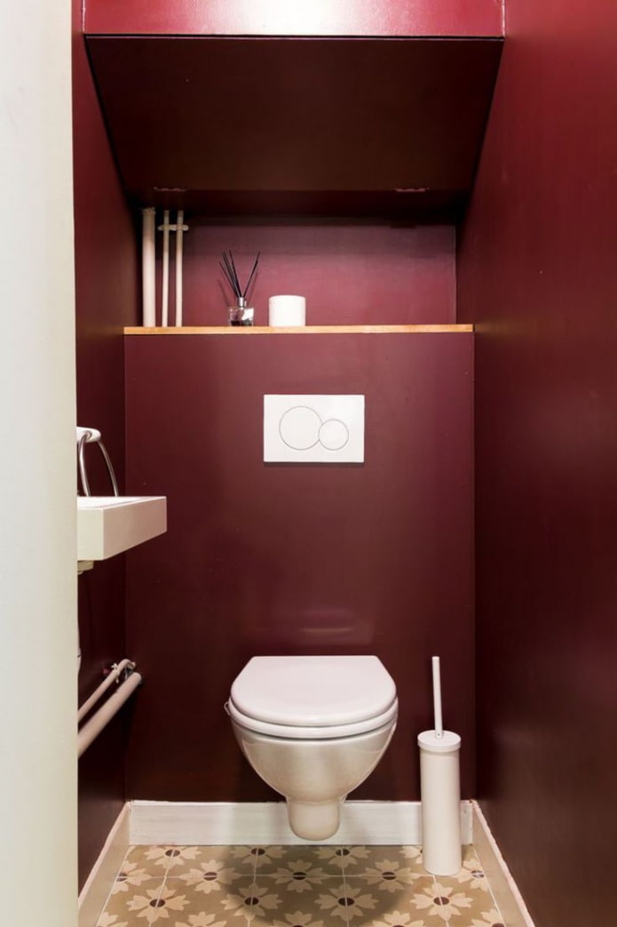 banyo sa burgundy