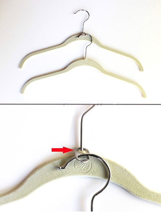 Life hack para sa mga hanger