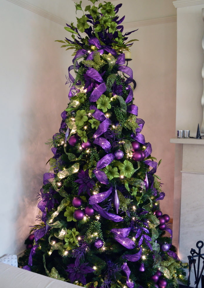 Violet green spruce