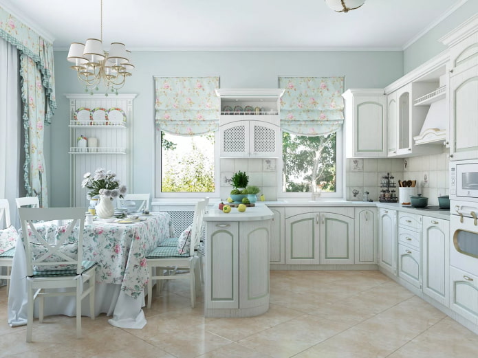 Provence style kitchen