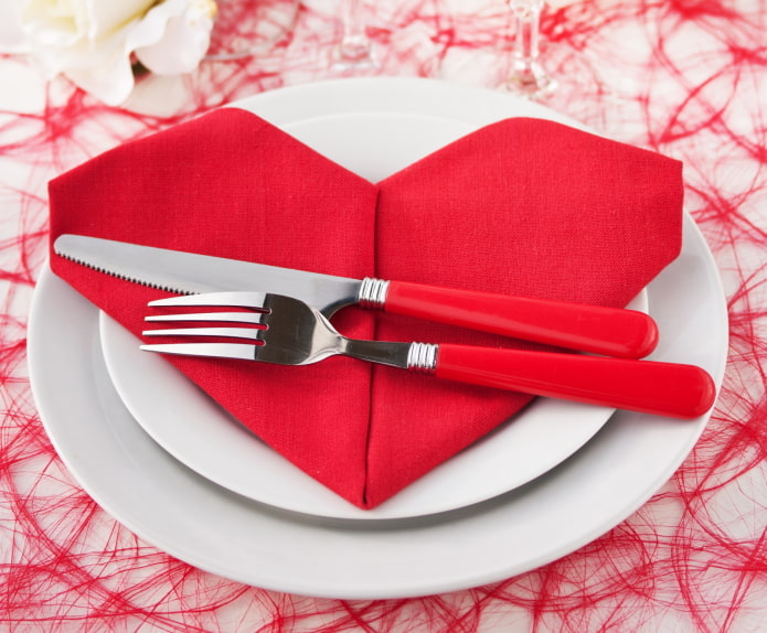 Napkin-heart