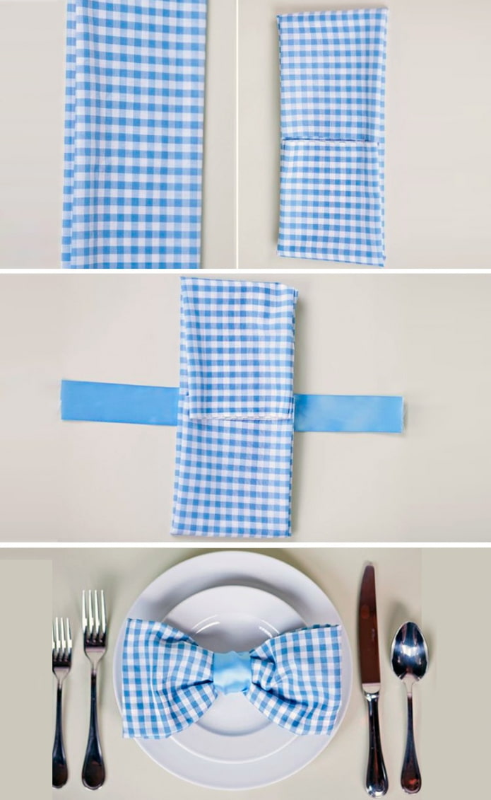 Napkin bow