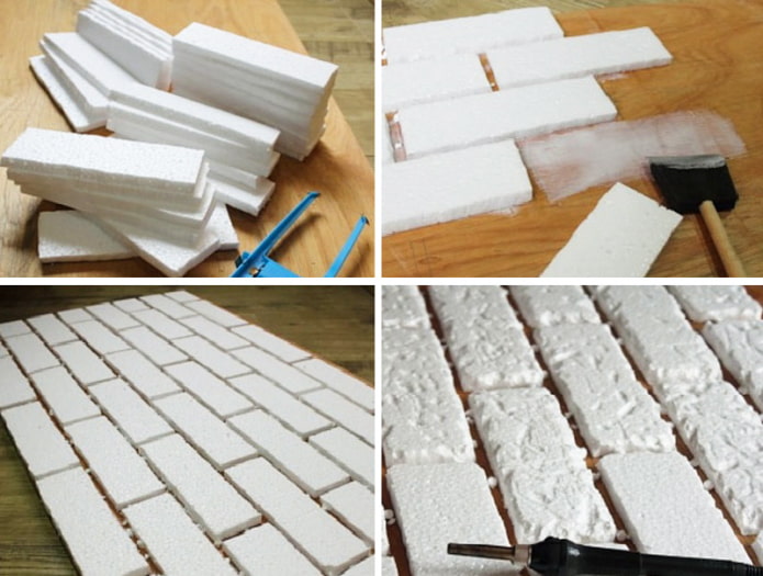 Paggawa ng Styrofoam Bricks