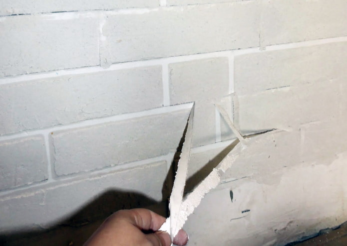 Plaster at tape