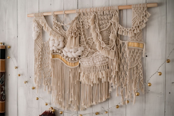 panel ng macrame