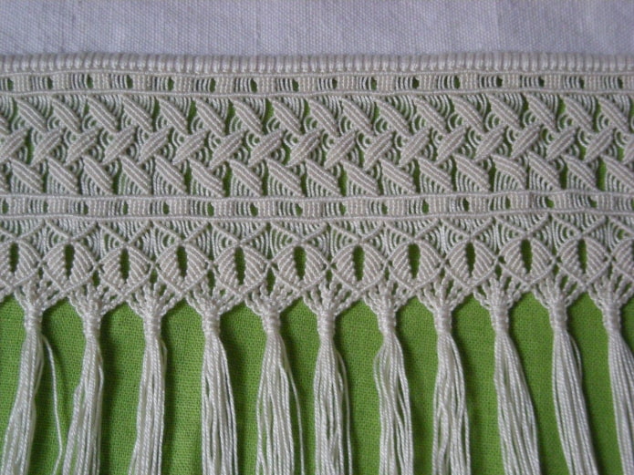 macramé de mimbre