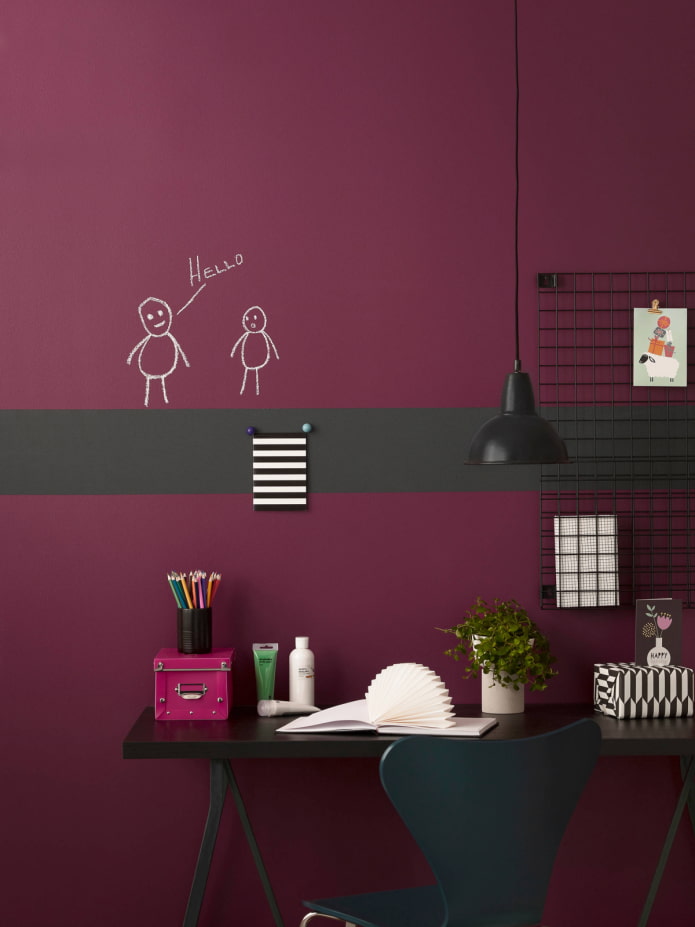 burgundy slate pintura